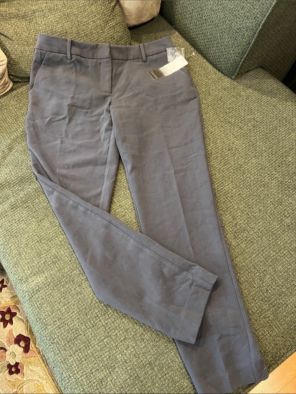 Kensie Charcoal Straight-Leg Dress Pants (sz 10)
